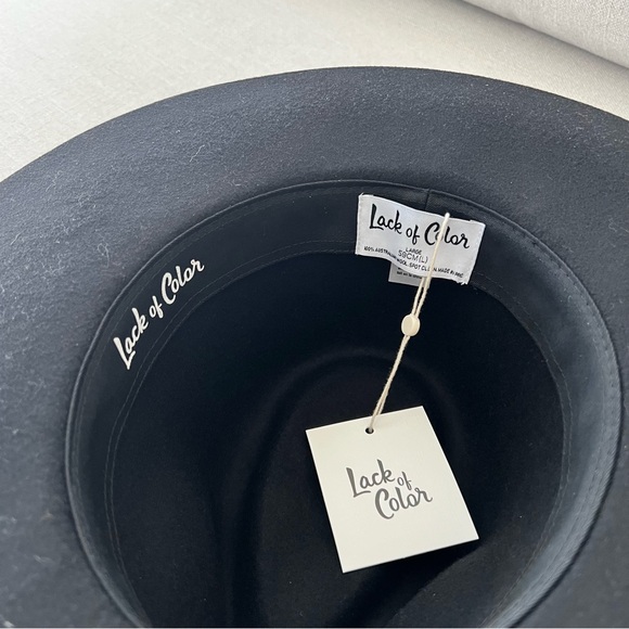 LACK OF COLOR The Grove Black Hat - Picture 12 of 12